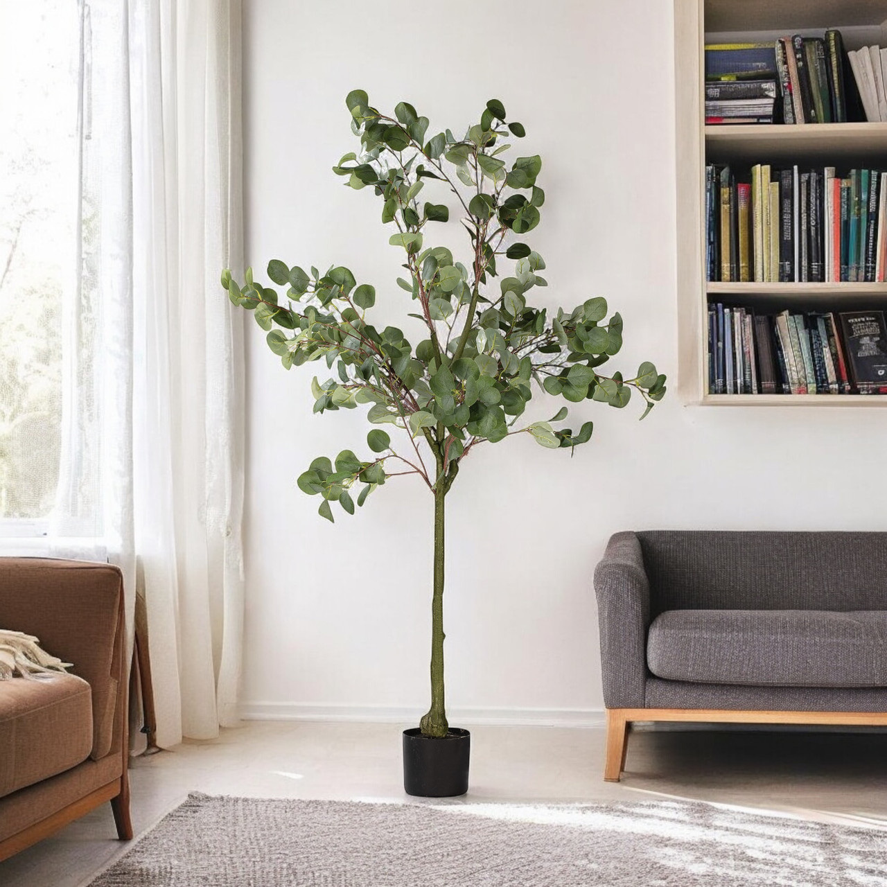 Artificial Eucalyptus Tree in Nursery Pot (New)