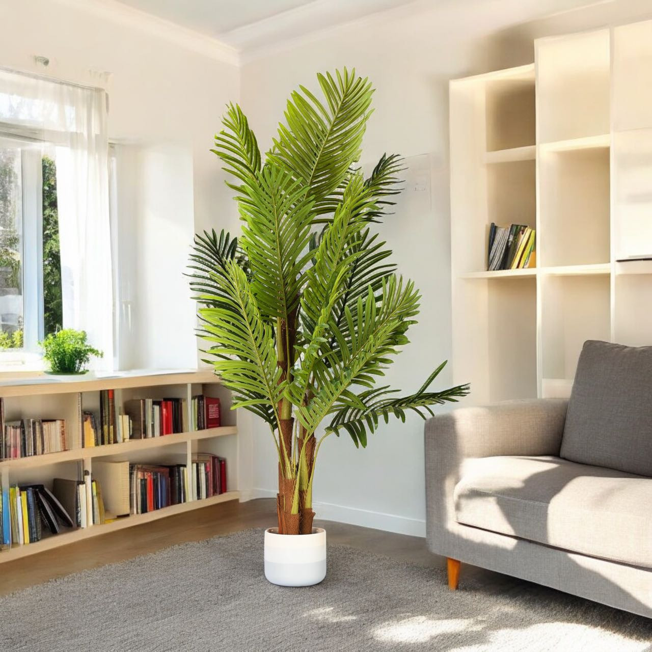 Artificial Palm Tree in Nursery Pot (New)