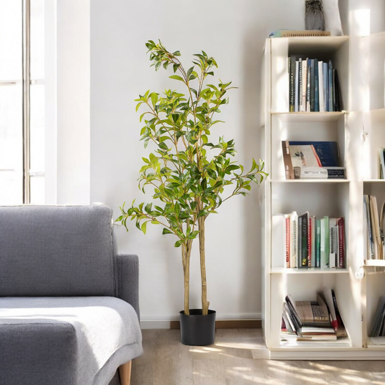 Artificial Pieris Tree in Nursery Pot (New)