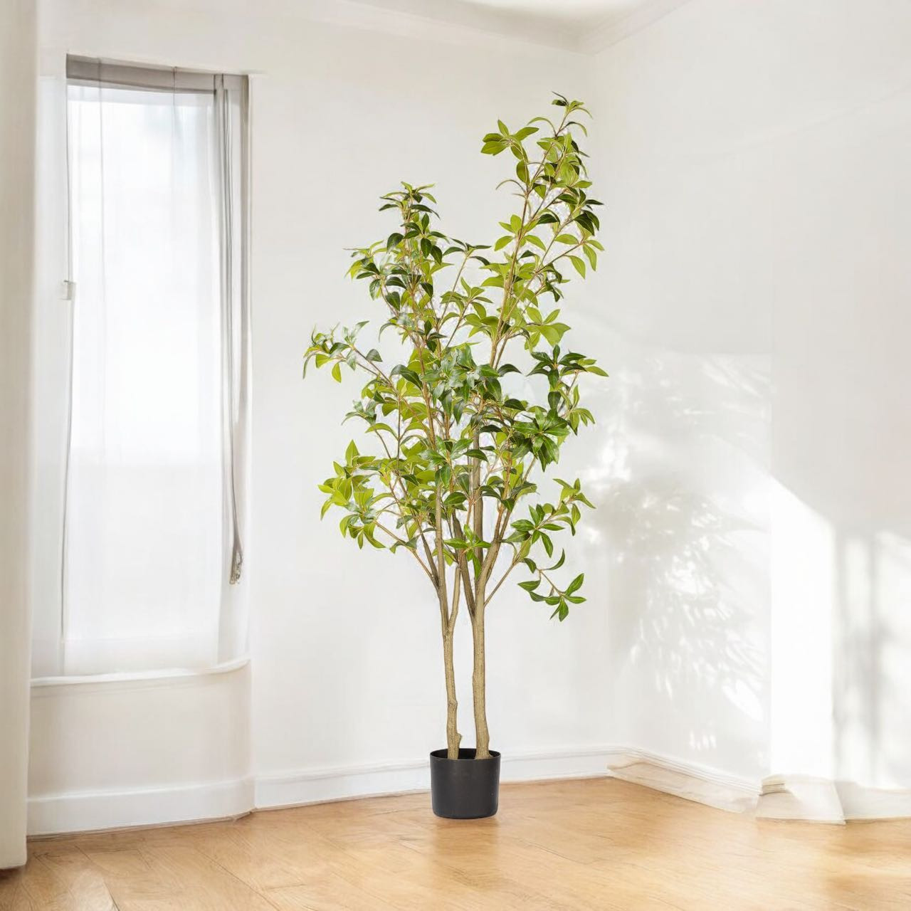 Artificial Pieris Tree in Nursery Pot (New)