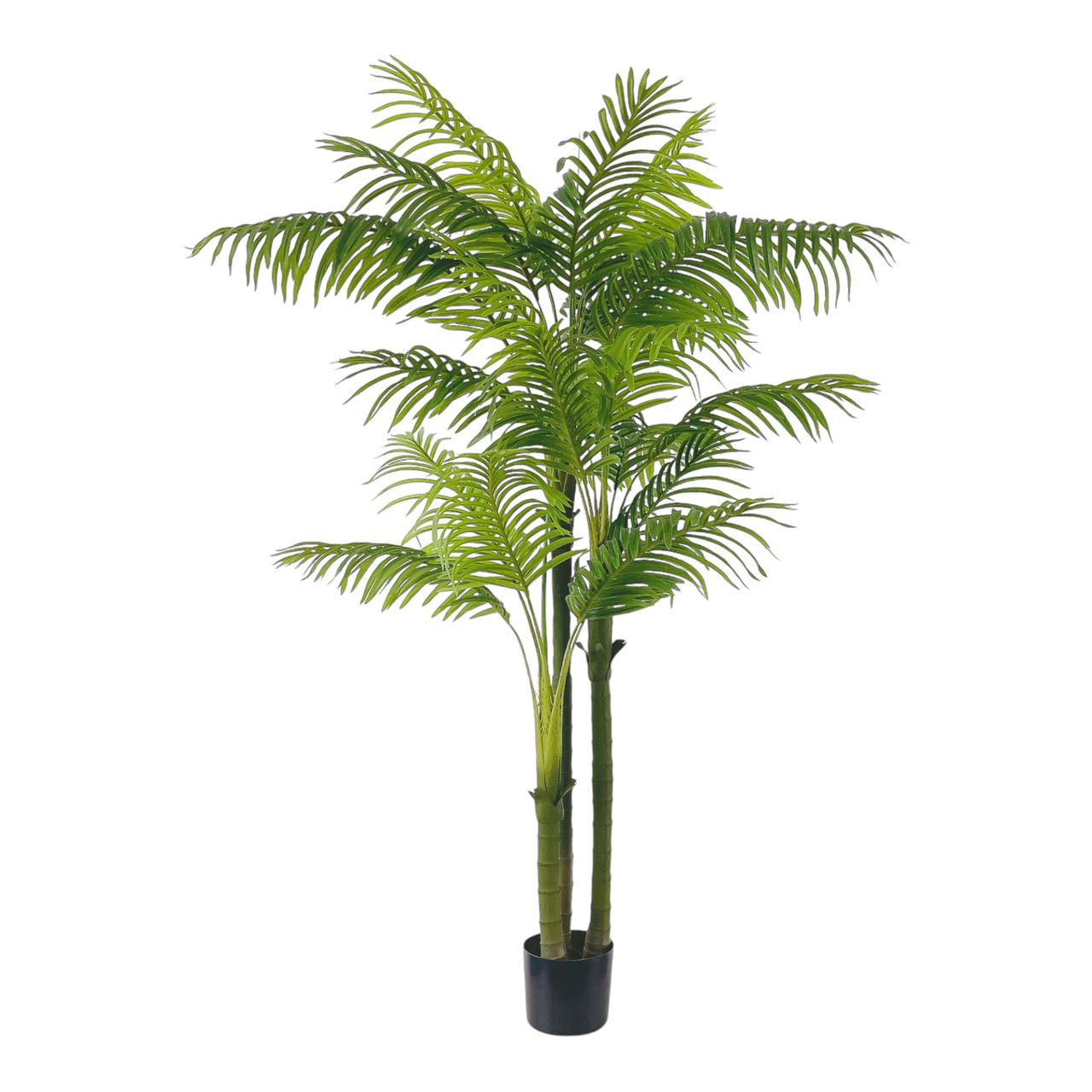 Artificial Palm Tree in Black Nursery Pot (New)