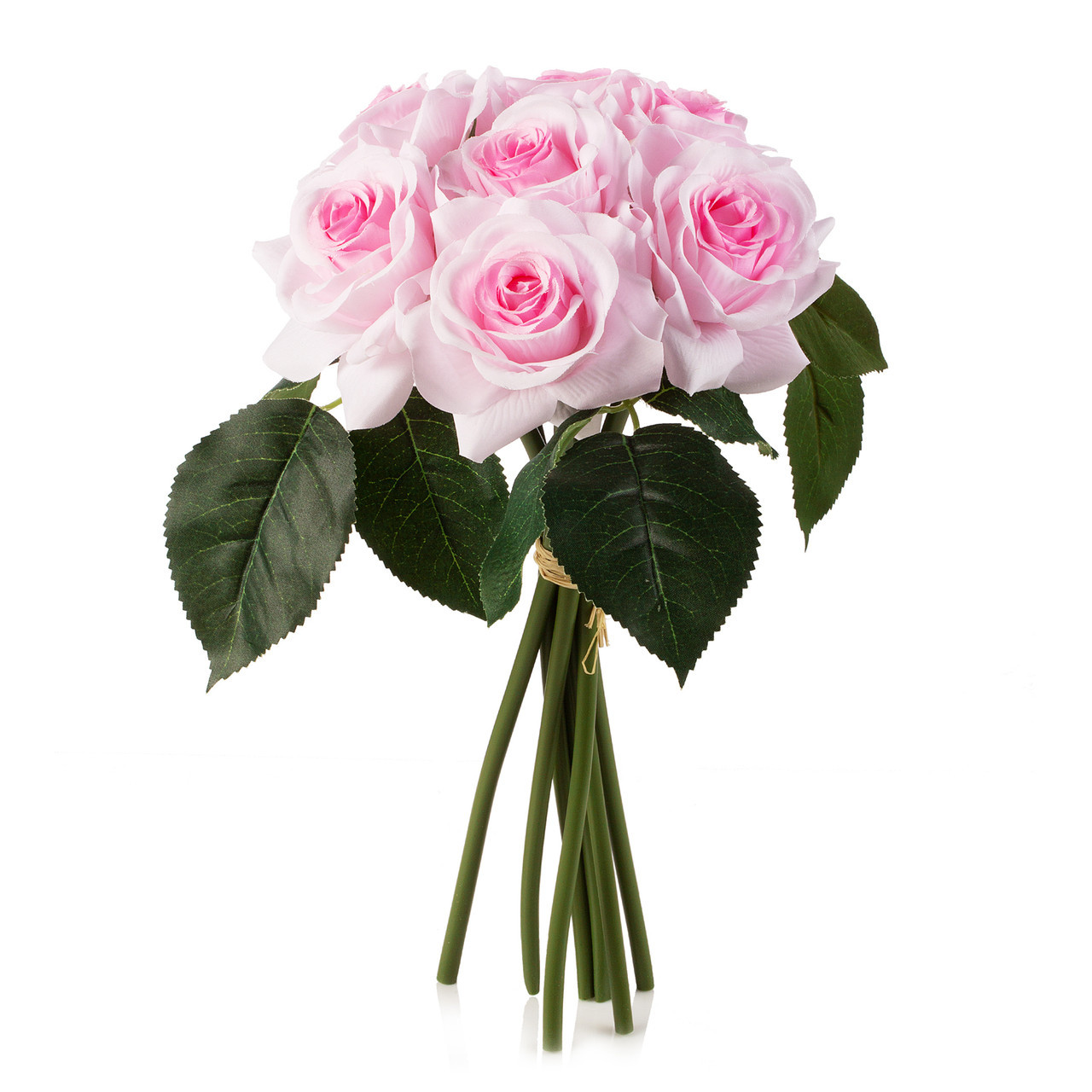 7 Heads Rose Flower Bouquet (New) — Available in 5 Colors