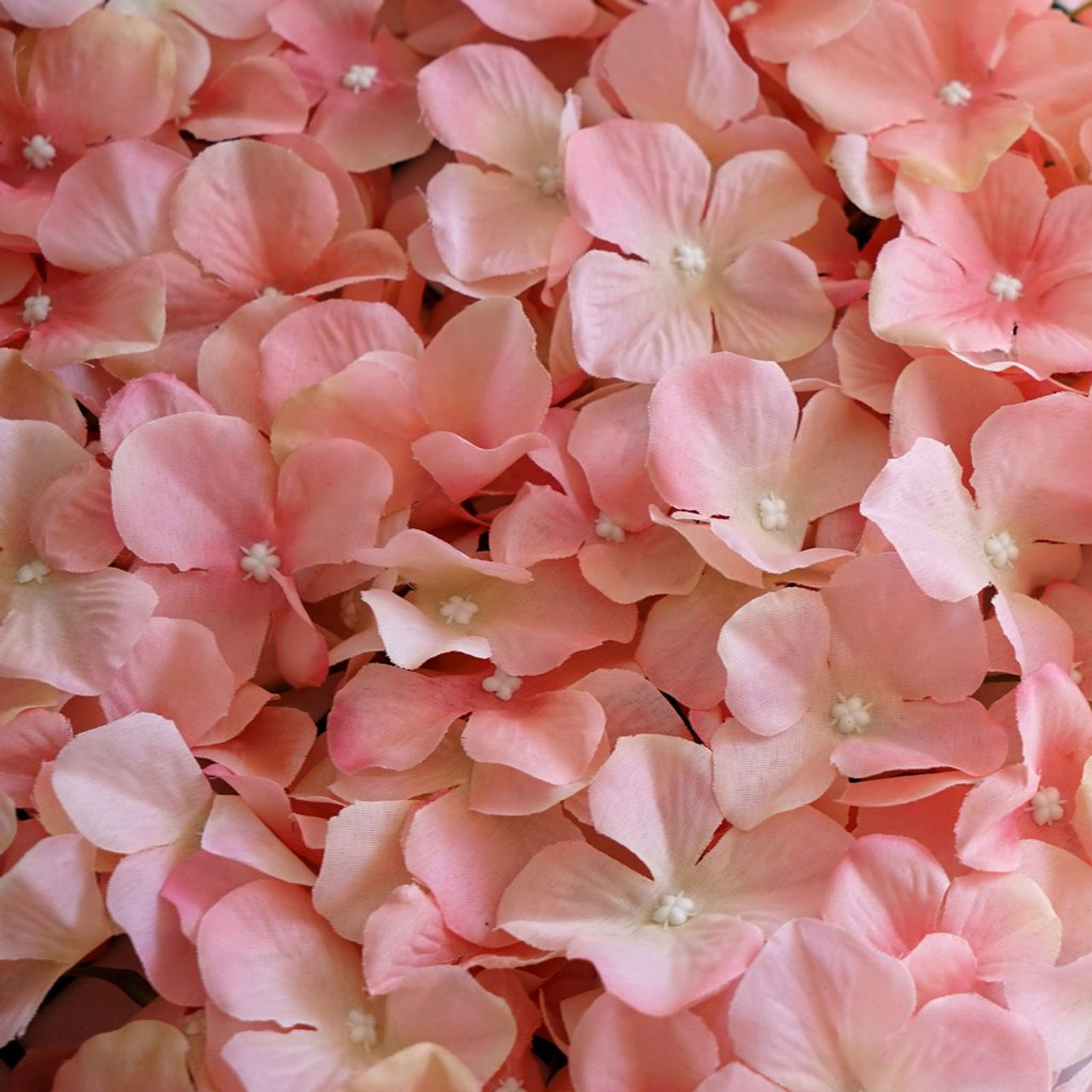 12 Pack 33 Sq ft. UV Protected 3D Silk Hydrangea Flower Wall Mat Panel (New) — Available in 4 Colors
