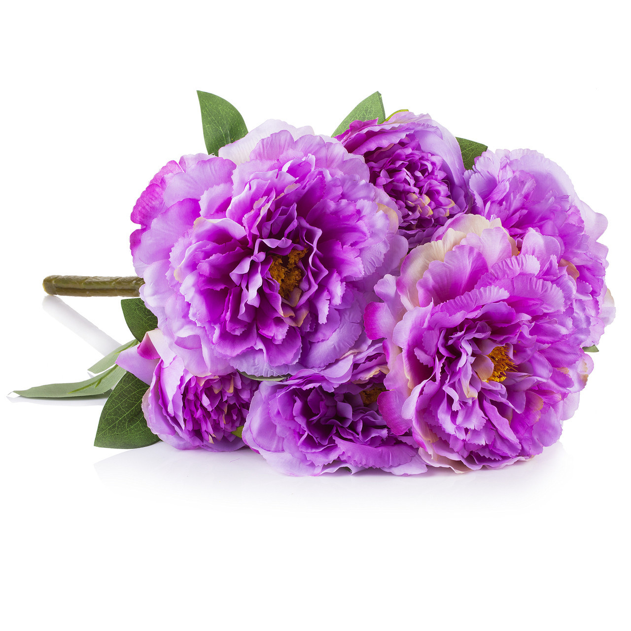 20"Artificial Peony Flower Bush with 7 Large Flower Head (New) — Available in 3 Colors