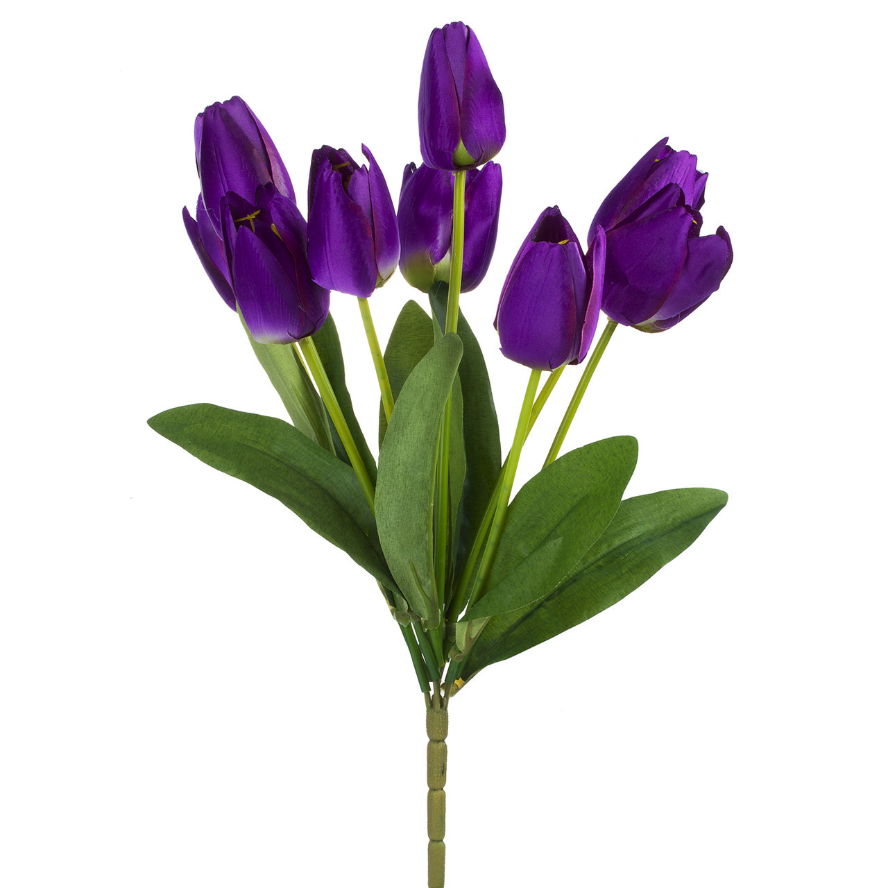 16" Artificial Tulip Flower Bush (New) — Available in 4 Colors