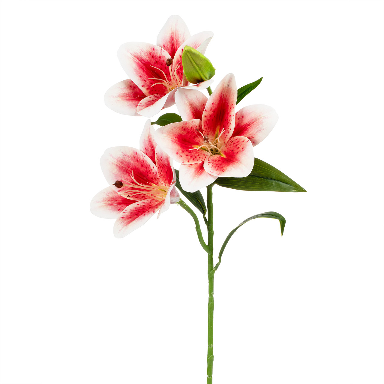 28" Real Touch Lily Flower Bush — Available in 3 Colors