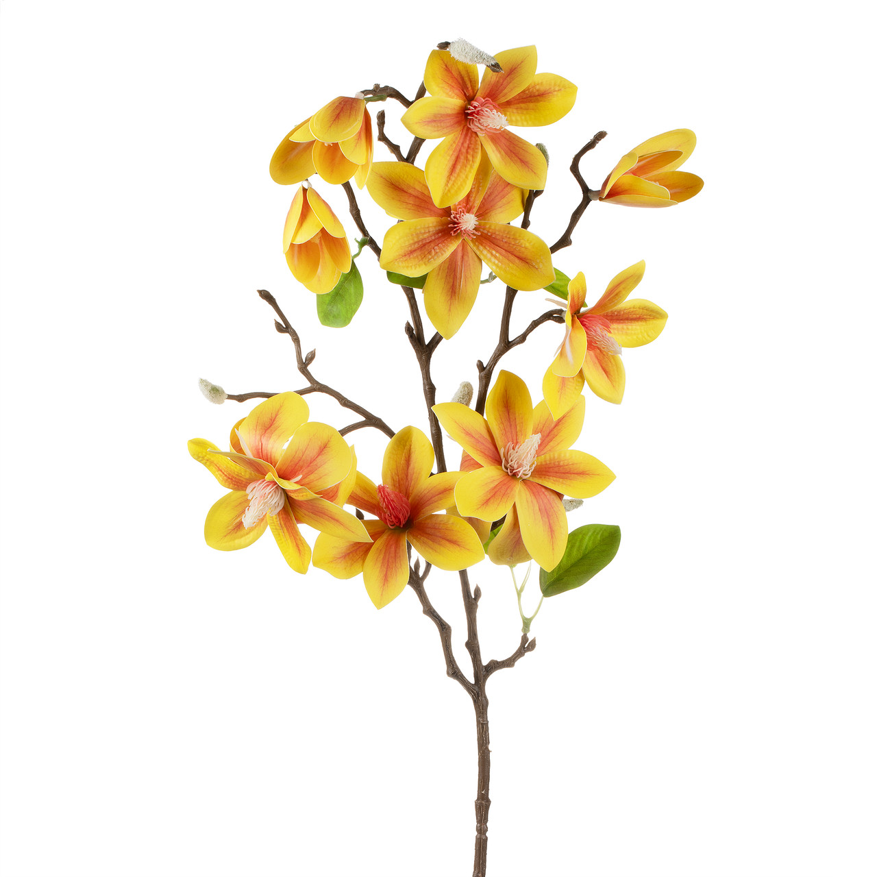 28" Real Touch Magnolia Flower Bush — Available in 3 Colors
