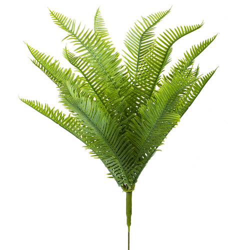Faux Fern  Bush Set of 2