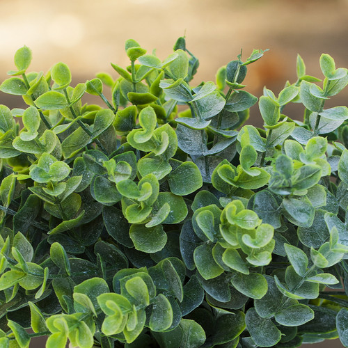 10 inch Artificial Eucalyptus Grass in Pot