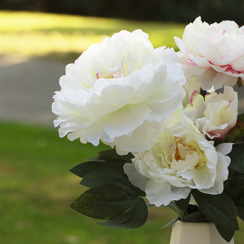 28" Peony Flower Stem