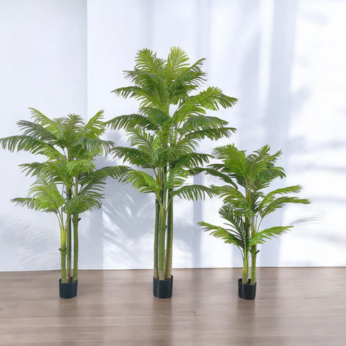 60" Artificial Palm Tree in Black Nursery Pot