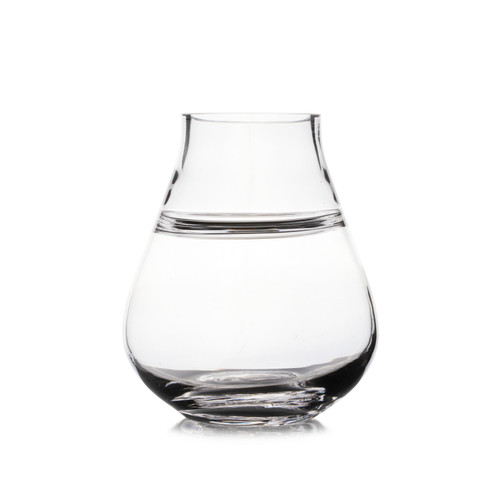 6.0"H 5.0"W Unique Glass Vase