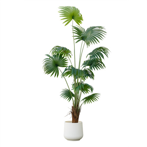 7 ft Artificial Palm Tree with Pot