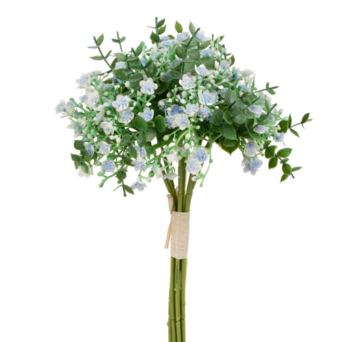 12" Mixed Artificial Baby's Breath Flower Bouquet
