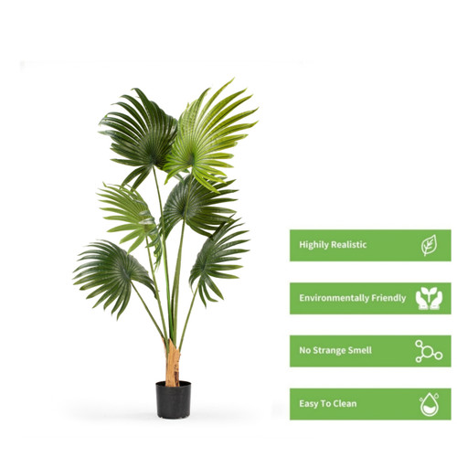 Artificial California Palm Tree in Nursery Pot (New)