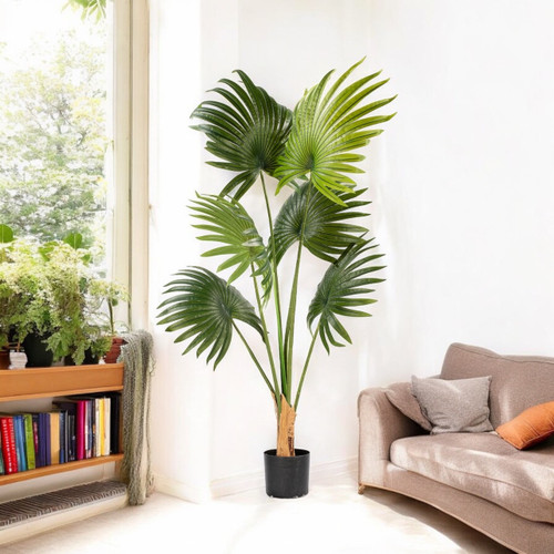 Artificial California Palm Tree in Nursery Pot (New)