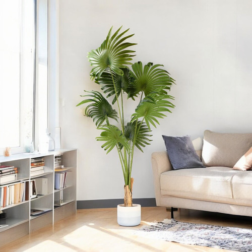 Artificial California Palm Tree in Nursery Pot (New)