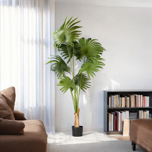 Artificial California Palm Tree in Nursery Pot (New)