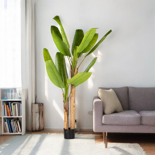 Artificial Banana Tree in Nursery Pot (New)