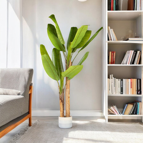 Artificial Banana Tree in Nursery Pot (New)