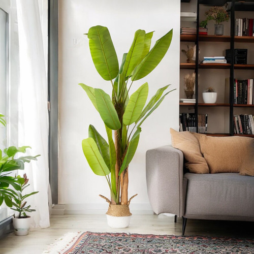 Artificial Banana Tree in Nursery Pot (New)