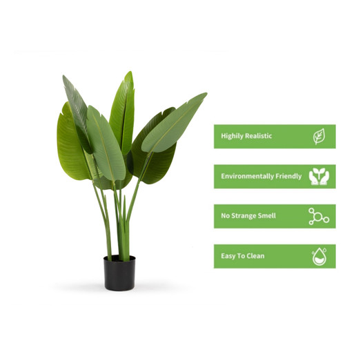 Artificial Bird of Paradise Tree in Nursery Pot (New)