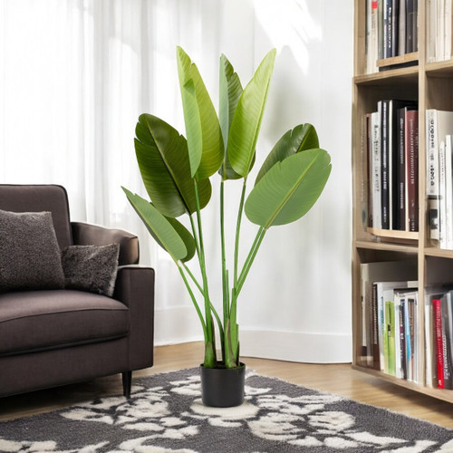 Artificial Bird of Paradise Tree in Nursery Pot (New)