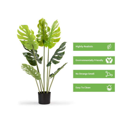 Artificial Monstera Tree in Nursery Pot (New)