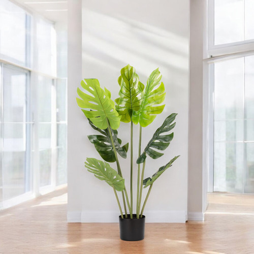 Artificial Monstera Tree in Nursery Pot (New)