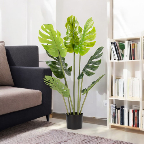 Artificial Monstera Tree in Nursery Pot (New)