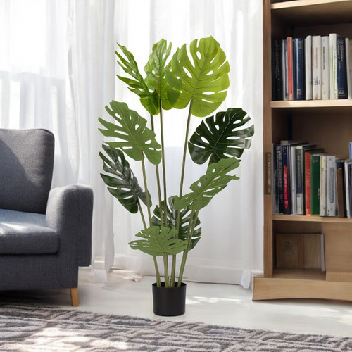 Artificial Monstera Tree in Nursery Pot (New)