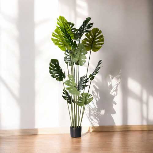 Artificial Monstera Tree in Nursery Pot (New)