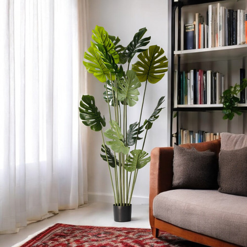 Artificial Monstera Tree in Nursery Pot (New)