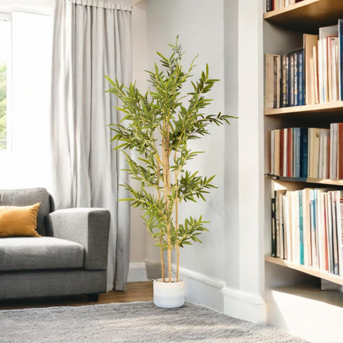 Artificial Bamboo Tree in Nursery Pot (New)