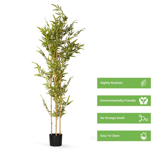 Artificial Bamboo Tree in Nursery Pot (New)