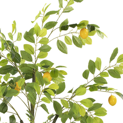 Artificial Lemon Tree in Nursery Pot (New)