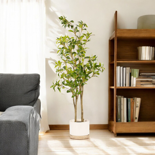 Artificial Pieris Tree in Nursery Pot (New)
