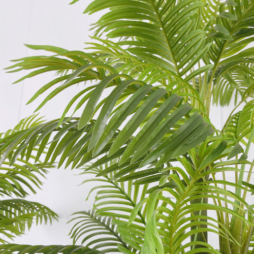 Artificial Palm Tree in Black Nursery Pot (New)