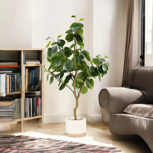 Artificial Fiddle Money Bag Tree (New)