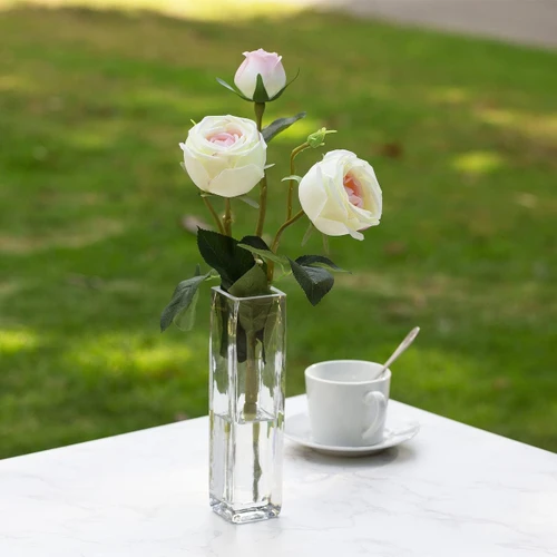 28" Rose Flower Stem (New) — Available in 6 Colors