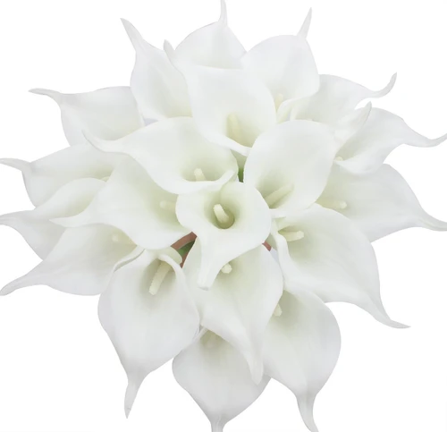 20pcs Artificial Real Touch Calla Lily Flower Arrangement (New) — Available in 7 Colors