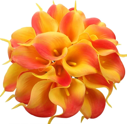 20pcs Artificial Real Touch Calla Lily Flower Arrangement (New) — Available in 7 Colors