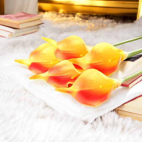 20pcs Artificial Real Touch Calla Lily Flower Arrangement (New) — Available in 7 Colors