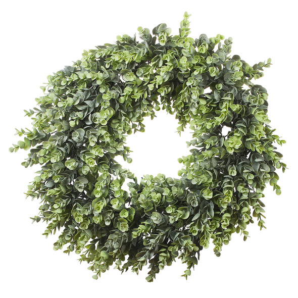 16" Artificial Eucalyptus Leaves Wreath