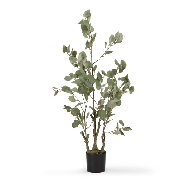 3ft Artificial Eucalyptus Tree in Plastic Nursery Pot