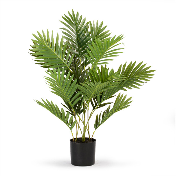 24 inches Artificial California Palm Tree in Plastic Nursery Pot