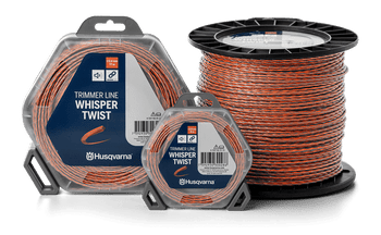 Husqvarna Whisper Twist 3,0mm x 48m Donut Orange/Black 597669141