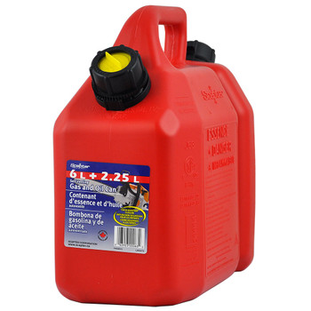 FUE3831 - SCEPTER FUEL & OIL COMBINATION CAN 6L / 2.5L
