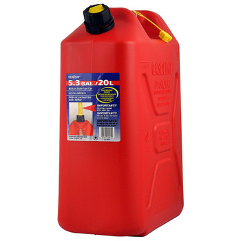 FUE5628 - SCEPTER PLASTIC JERRY CAN RED 20L