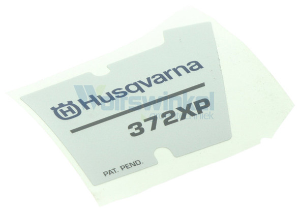 Husqvarna Label 537 23 02-01 (was 537086507)